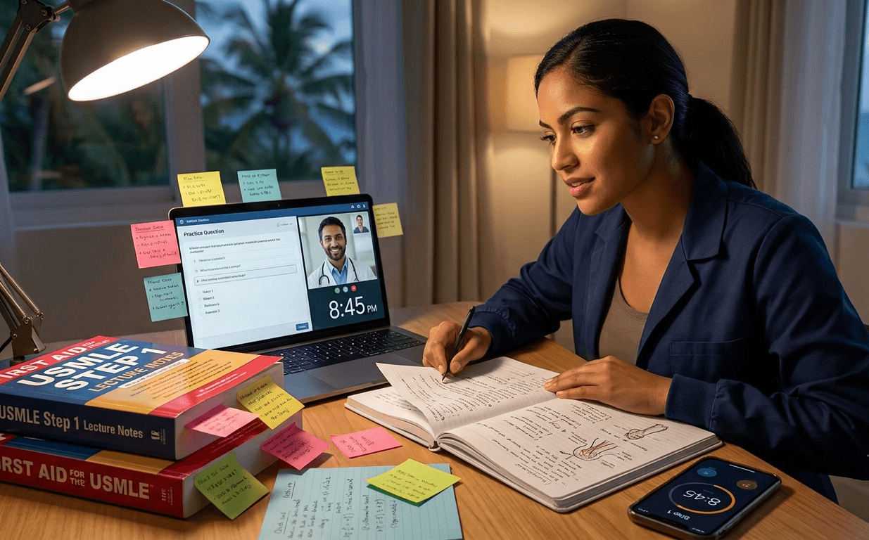 Online Medical Board Exam Prep USA: MD-Led USMLE Step 1 Tutoring for Caribbean Students and IMGs